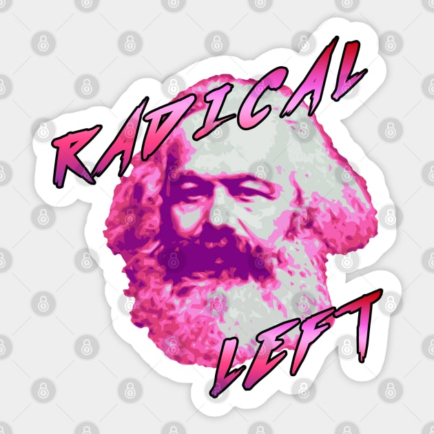 Radical Left Sticker by KulakPosting